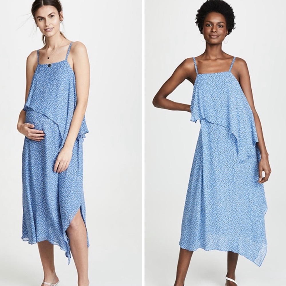 Hatch maternity asymmetrical cami dress Savina Lapis